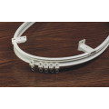 pvc /plastic curved curtain track with pulley system